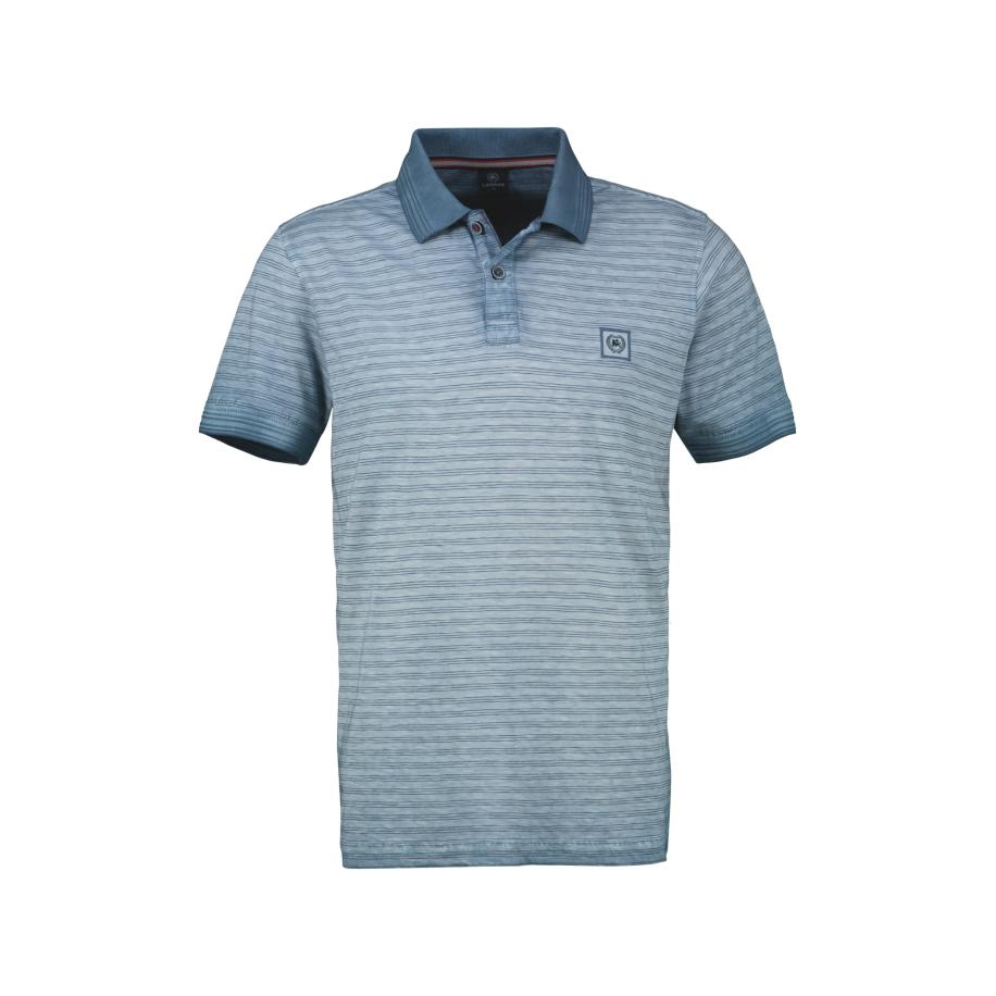 Lerros LERROS Shirt navy / pastelblauw -