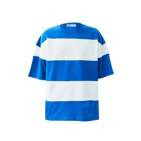 VAMOS CLO Shirt blauw / zwart / wit