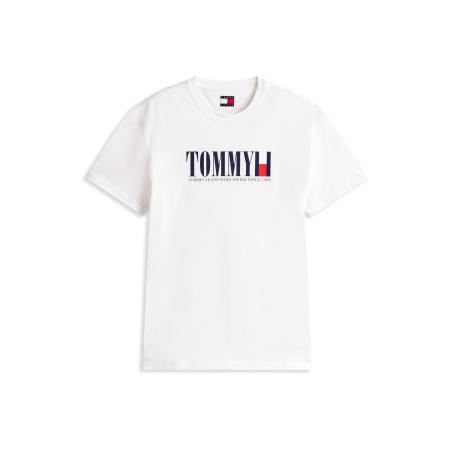 Tommy Jeans Tommy Jeans Shirt navy / lichtrood / wit