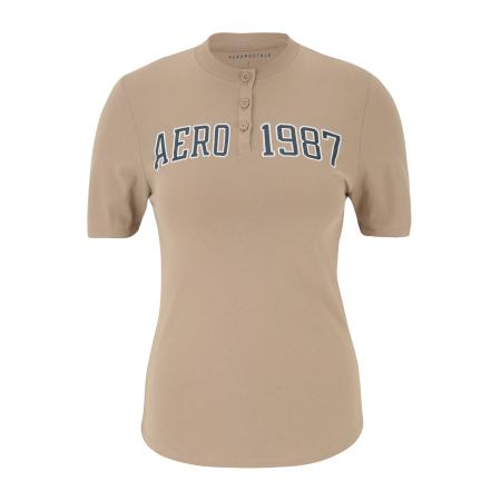 Aeropostale AÉROPOSTALE Shirt beige / navy / wit