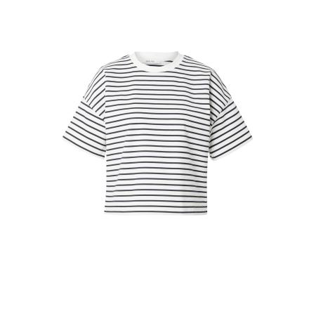 ABOUT YOU ABOUT YOU Shirt Linnea donkerblauw / wit