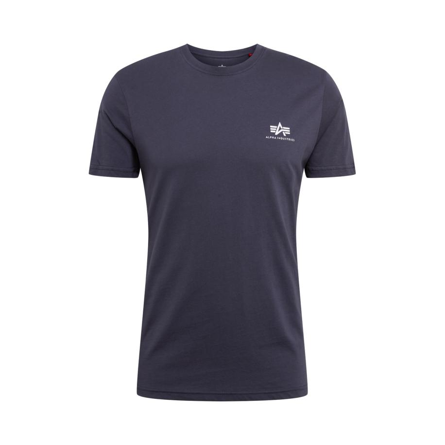 Alpha Industries ALPHA INDUSTRIES Shirt Basic T Small Logo donkerblauw -