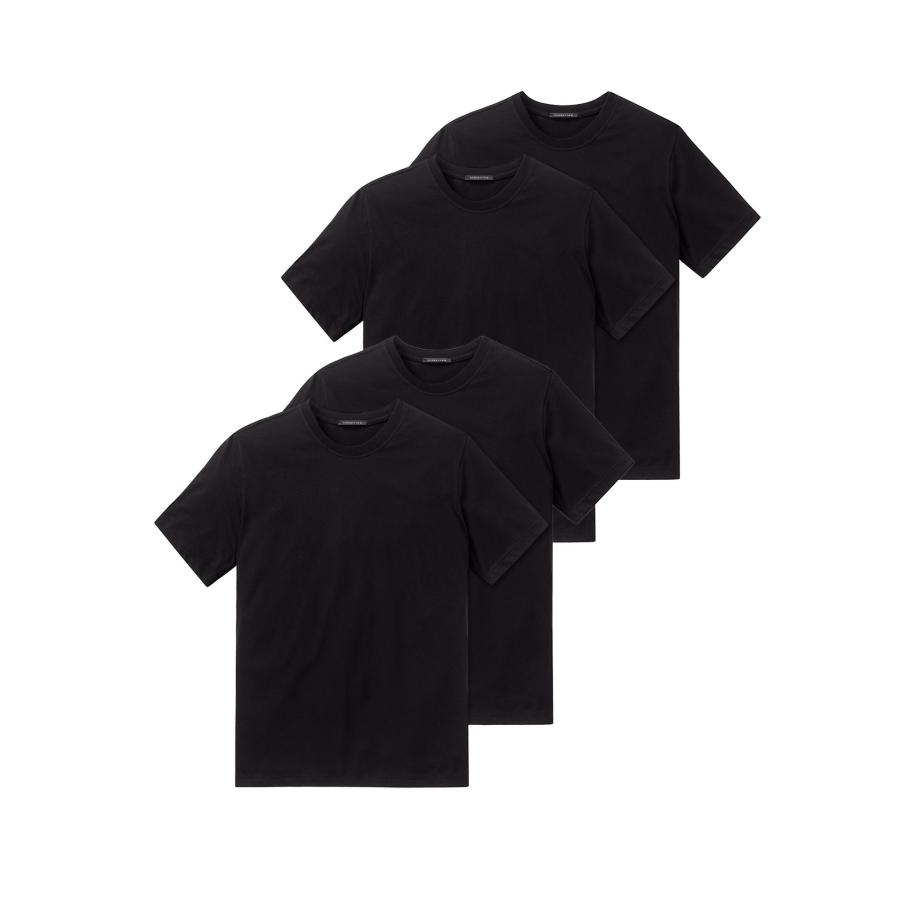 Schiesser SCHIESSER Shirt Essentials zwart -