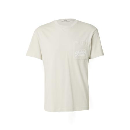 Replay REPLAY Shirt lichtgrijs / wit