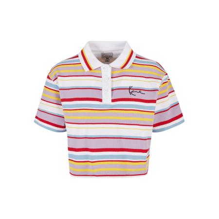 Karl Kani Karl Kani Shirt lichtbruin / lila / rood / wit