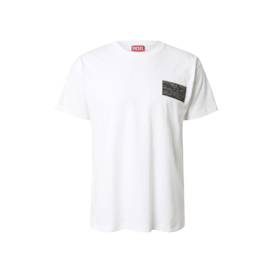 Diesel DIESEL Shirt T-NORM-T3 navy / kaki / olijfgroen / offwhite -