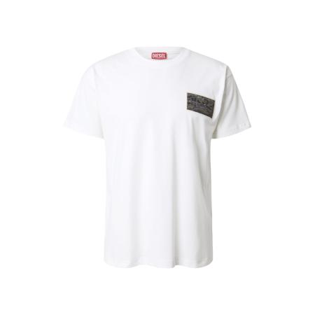 Diesel DIESEL Shirt T-NORM-T3 navy / kaki / olijfgroen / offwhite