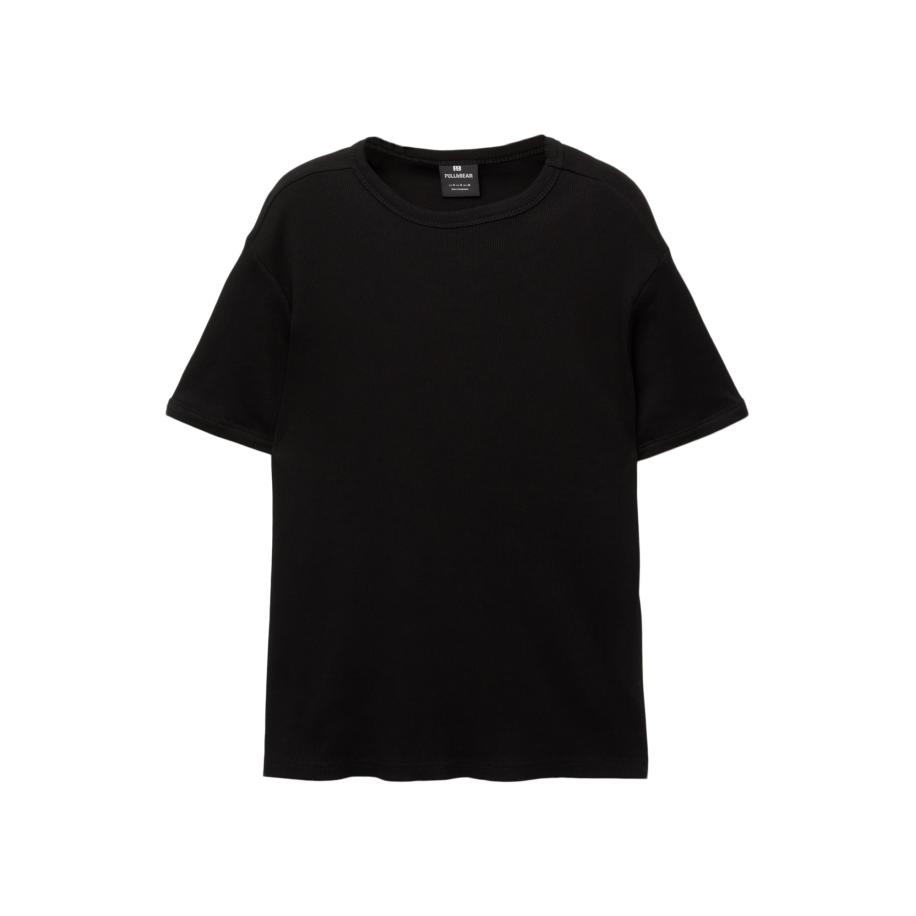 Pull&Bear Pull&Bear Shirt zwart -