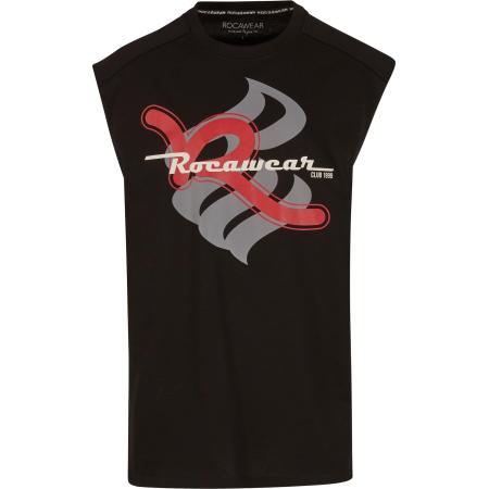 Rocawear ROCAWEAR Shirt Sirene grijs / rood / zwart