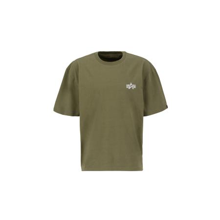 Alpha Industries ALPHA INDUSTRIES Shirt kaki / bloedrood / wit