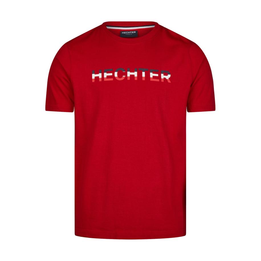 HECHTER PARIS HECHTER PARIS Shirt rood / wit -