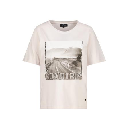 Monari monari Shirt crème / camel / ecru