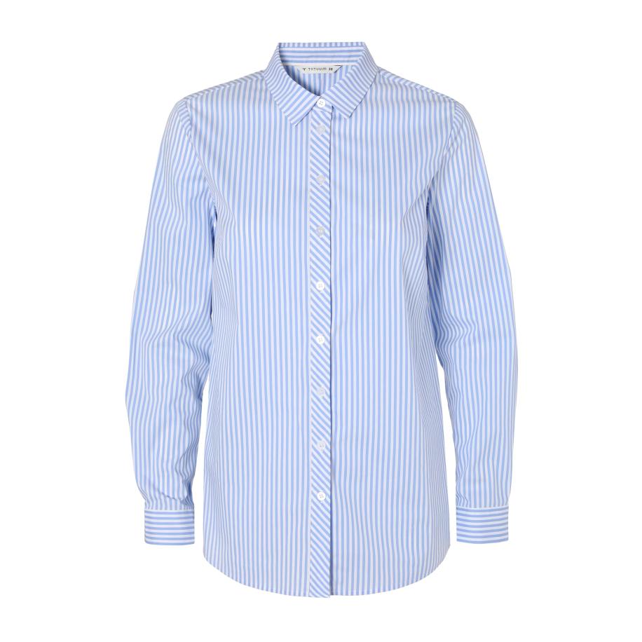 TATUUM TATUUM Shirt blauw / wit -