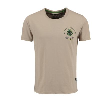 Key Largo Key Largo Shirt San Diego taupe / groen / limoen / zwart