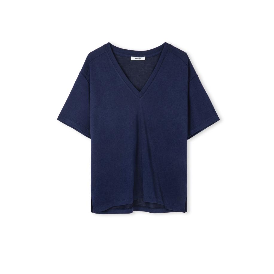 Ipekyol Ipekyol Shirt nachtblauw -