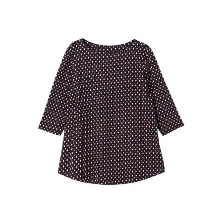 SHEEGO Shirt donkerblauw / cranberry / wit