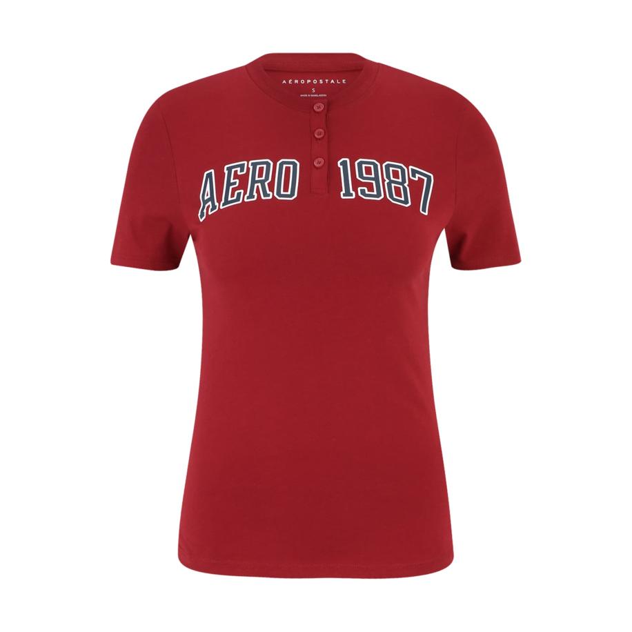 Aeropostale AÉROPOSTALE Shirt navy / bourgogne / wit -