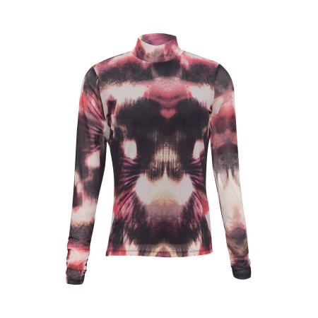 Comma COMMA Shirt sering / pastellila / donkerlila