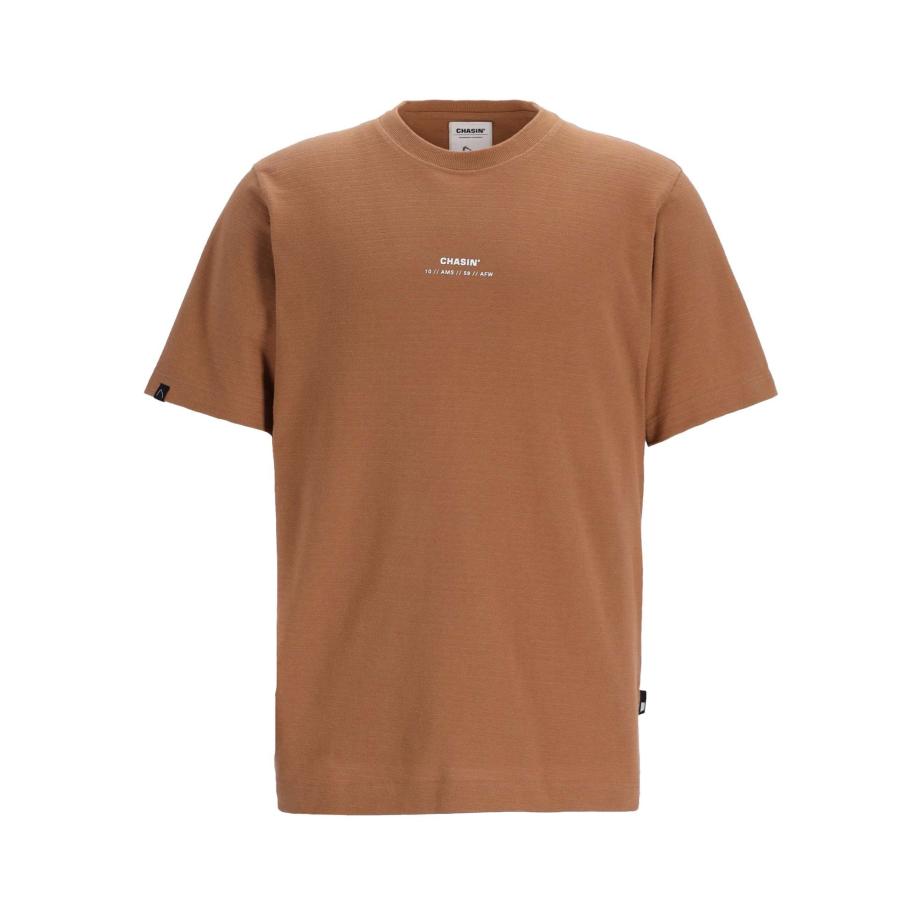 Chasin' CHASIN Shirt Eamon ombergrijs / wit -