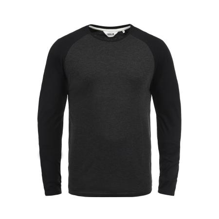 Solid !Solid Shirt Bastien grijs / donkergrijs