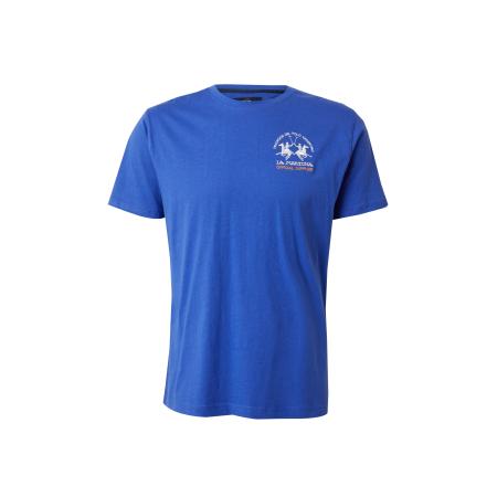 La Martina La Martina Shirt royal blue/koningsblauw / oranje / zwart / wit