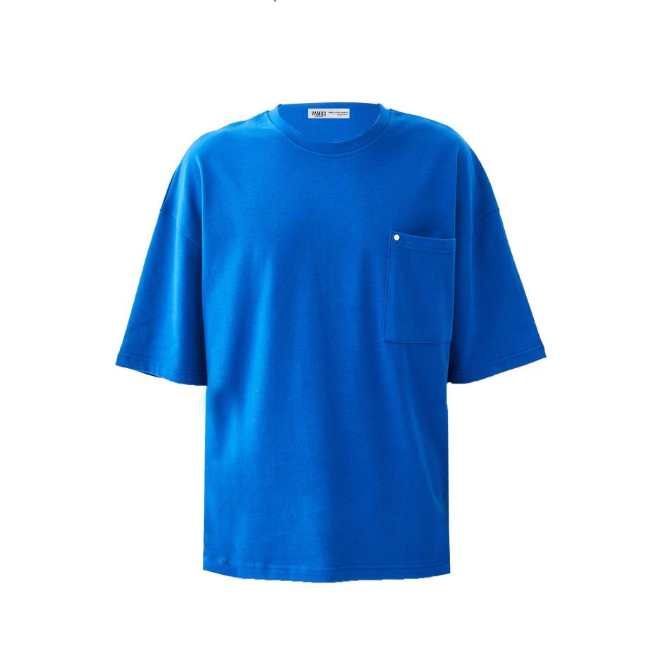 VAMOS CLO Shirt blauw / wit Blauw