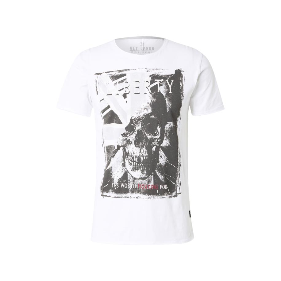 Key Largo Key Largo Shirt Liberty grijs / taupe / zwart / wit -