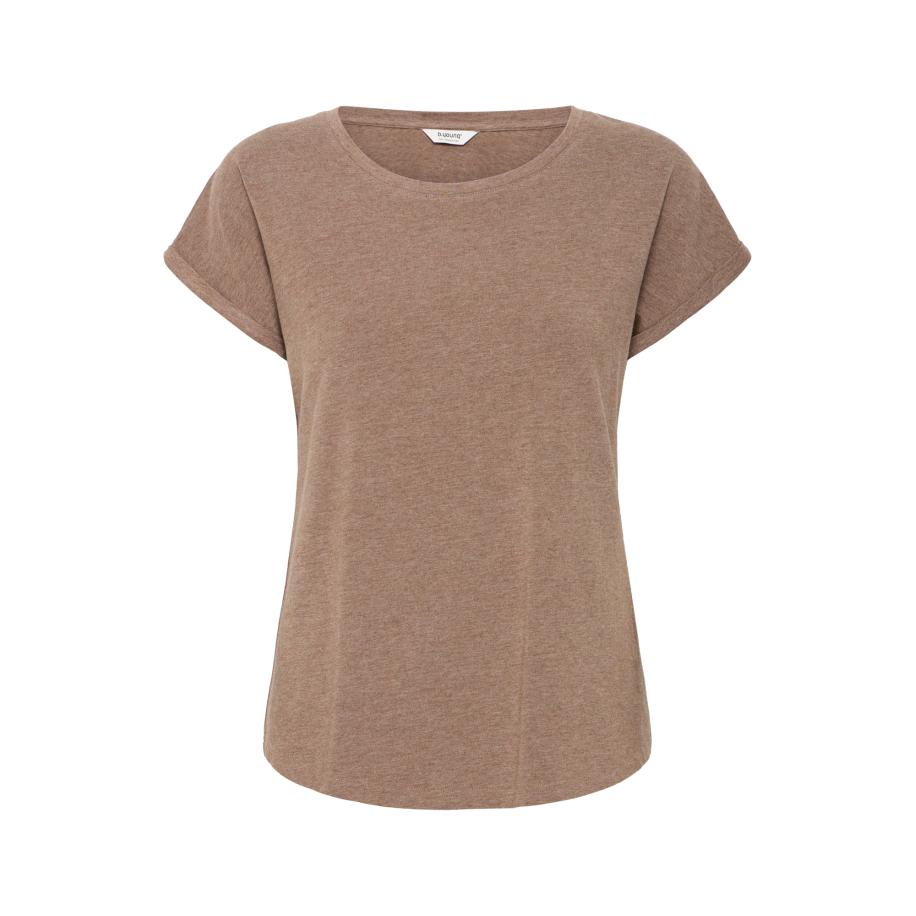 b.young b.young Shirt Pamila bruin gemêleerd -