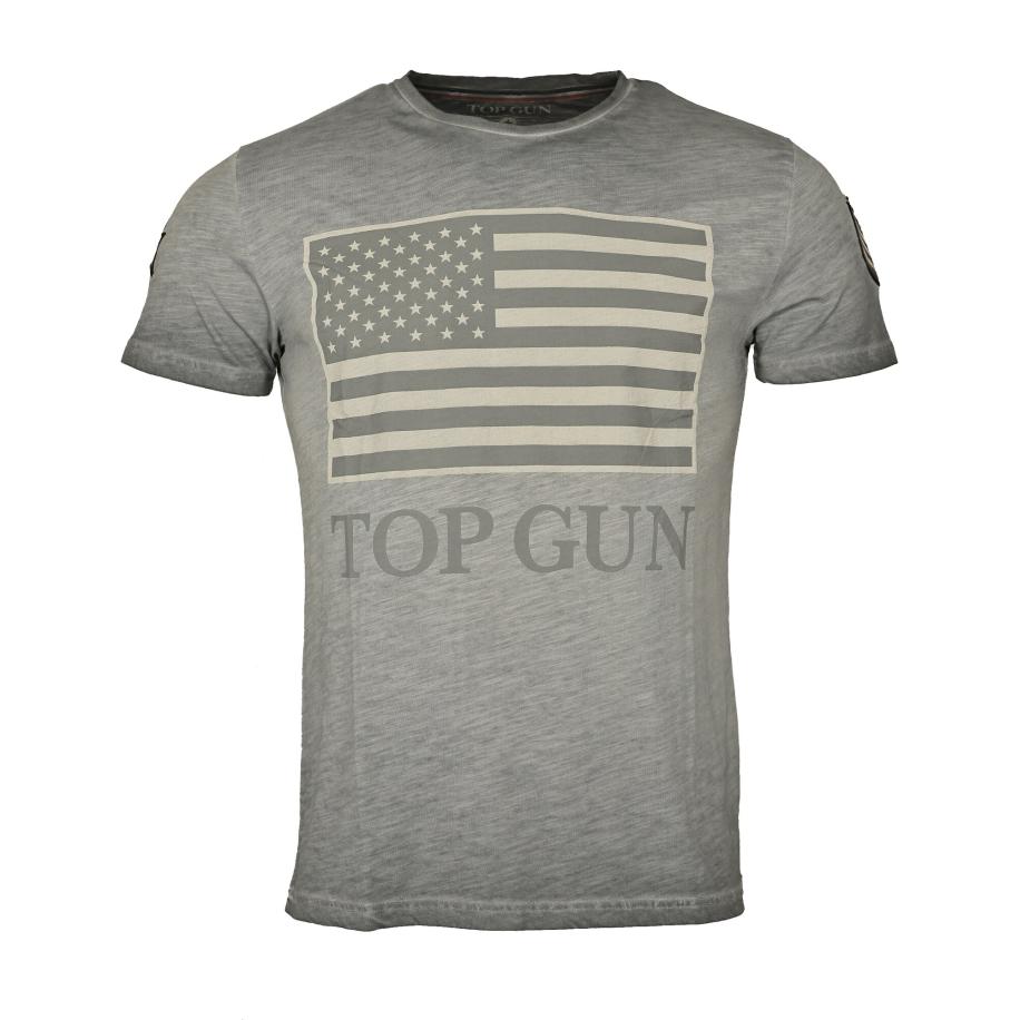 Top gun TOP GUN Shirt Search antraciet -