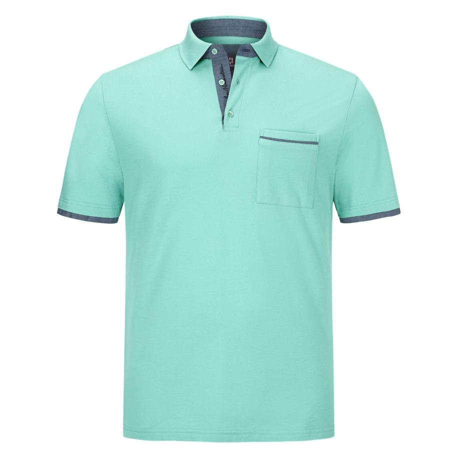 jan vanderstorm Jan Vanderstorm Shirt Melker turquoise -