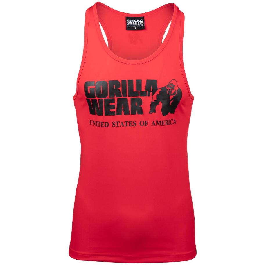 Gorilla Wear Gorilla Wear Shirt rood / zwart -
