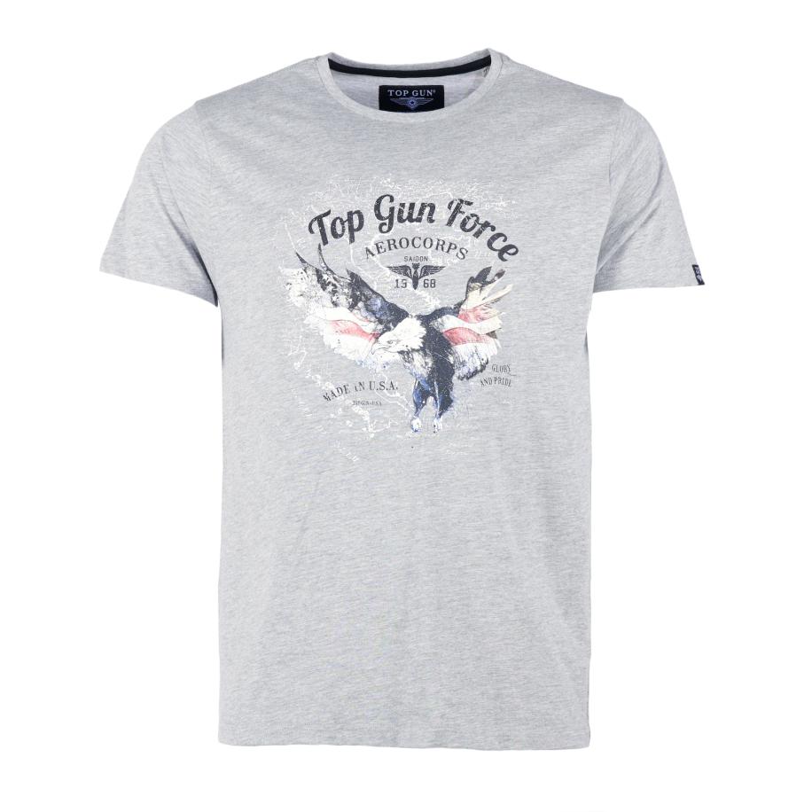 TOP GUN Shirt TG20213024 grijs Grijs