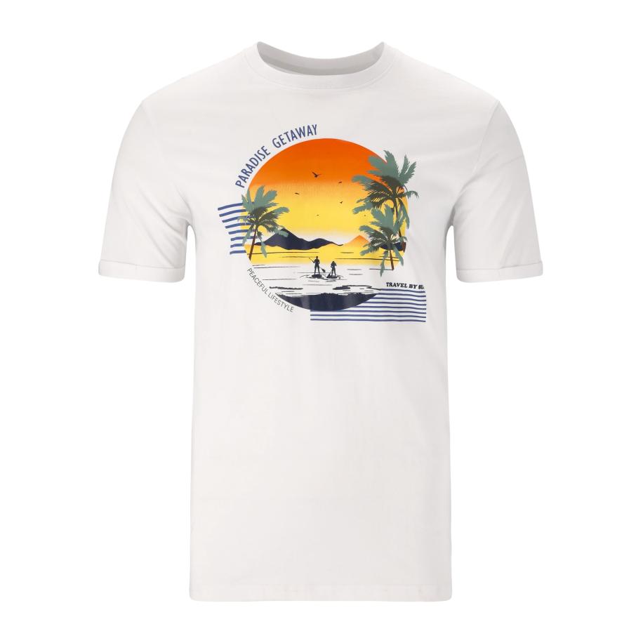 Cruz Cruz Shirt Flair gemengde kleuren / wit -