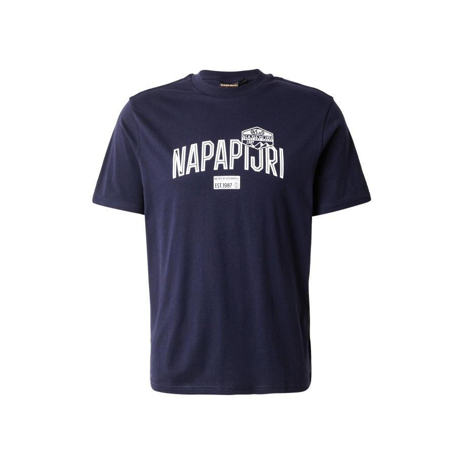 Napapijri NAPAPIJRI Shirt FUNES marine / wit -