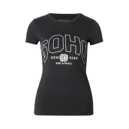 Aeropostale AÉROPOSTALE Shirt SOHO zwart / wit