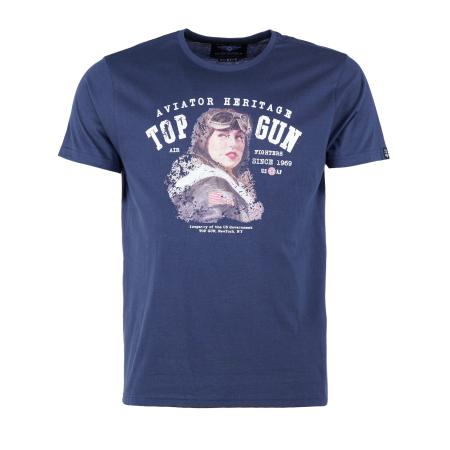 TOP GUN Shirt TG20213028 blauw