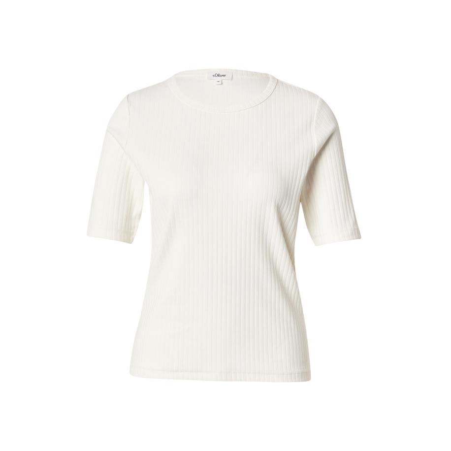 s.Oliver Shirt crème Bruin