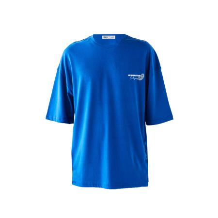 VAMOS CLO Shirt blauw / wolwit