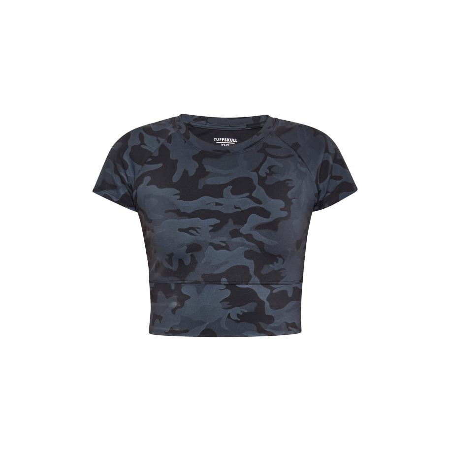 TUFFSKULL TUFFSKULL Shirt basaltgrijs / donkergrijs / zwart -