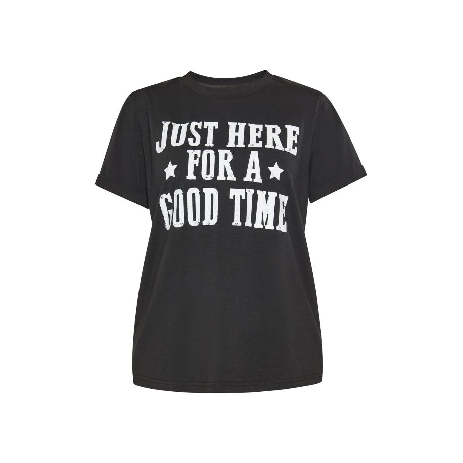 Gaya Gaya Shirt zwart / wit -