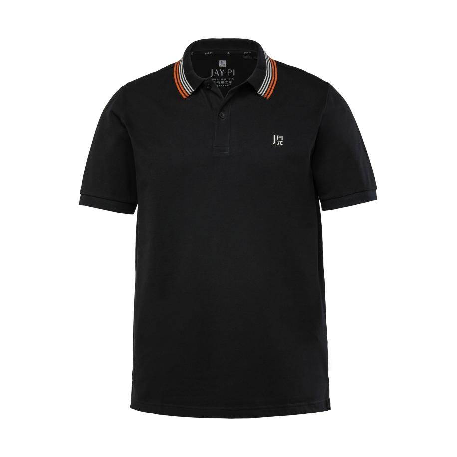 JAY-PI JAY-PI Shirt donkeroranje / zwart / wit -