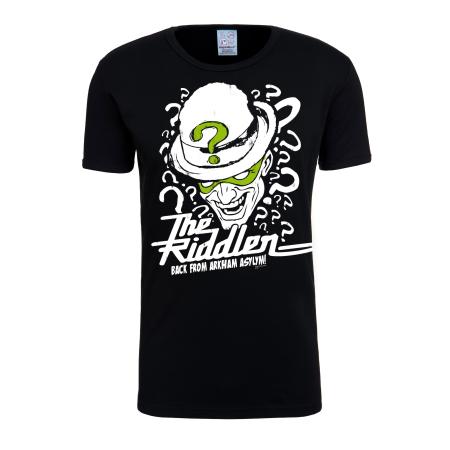 LOGOSHIRT Shirt The Riddler kiwi / zwart / wit