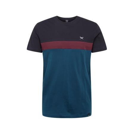 Iriedaily Iriedaily Shirt petrol / wijnrood / zwart