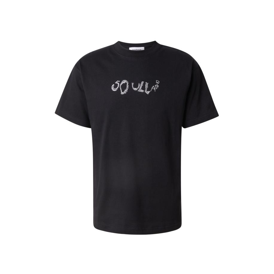 Soulland Soulland Shirt KAI BALDER zwart / zilver -