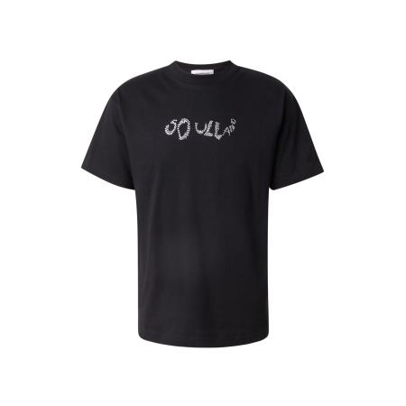 Soulland Soulland Shirt KAI BALDER zwart / zilver