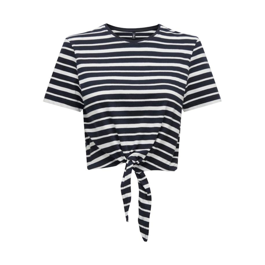 Only ONLY Shirt ONLMAY nachtblauw / wit -
