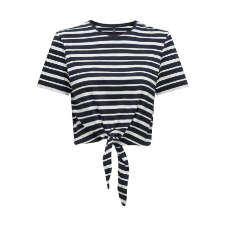 Only ONLY Shirt ONLMAY nachtblauw / wit