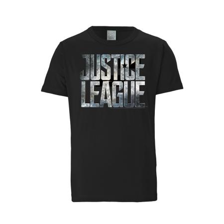 Logoshirt LOGOSHIRT Shirt Justice League duifblauw / grijs / zwart