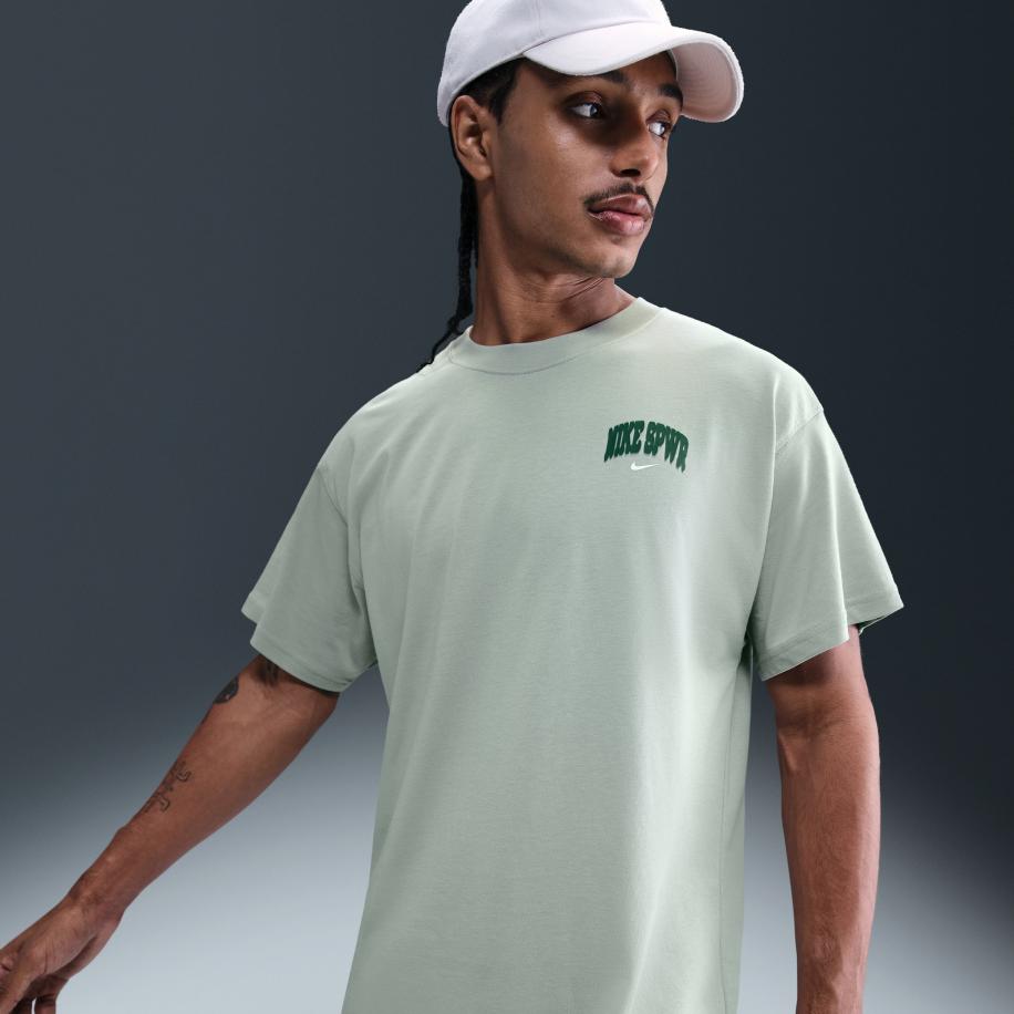 Nike T-shirt met graphic voor heren - Groen Groen