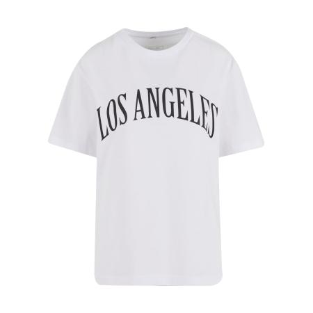 Miss Tee Shirt Los Angeles City zwart / wit